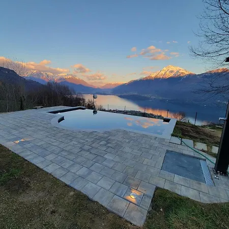 Stazzona, Casa A Punta, Vista Meravigliosa Chalet Stazzona