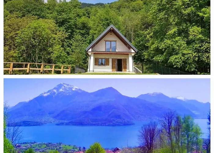 Stazzona, Casa A Punta, Vista Meravigliosa シャレー Stazzona