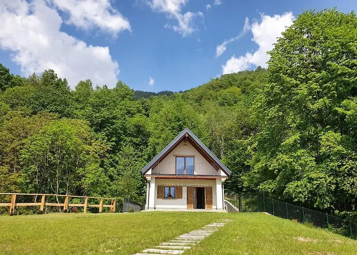 シャレー Stazzona, Casa A Punta, Vista Meravigliosa *