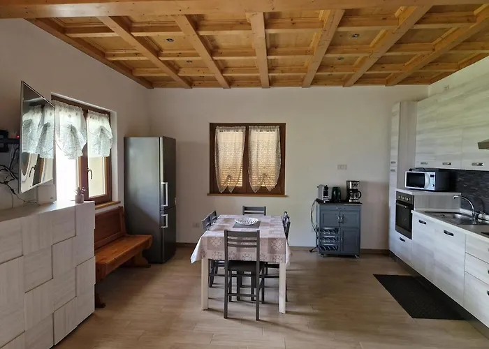 シャレー Stazzona, Casa A Punta, Vista Meravigliosa *