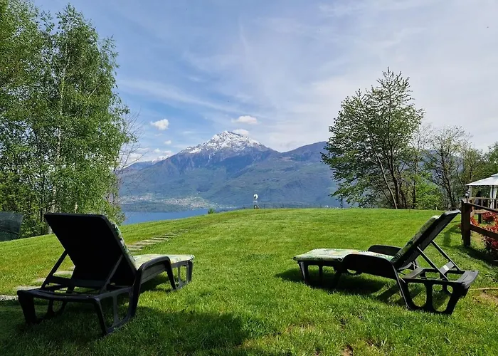 シャレー Stazzona, Casa A Punta, Vista Meravigliosa *