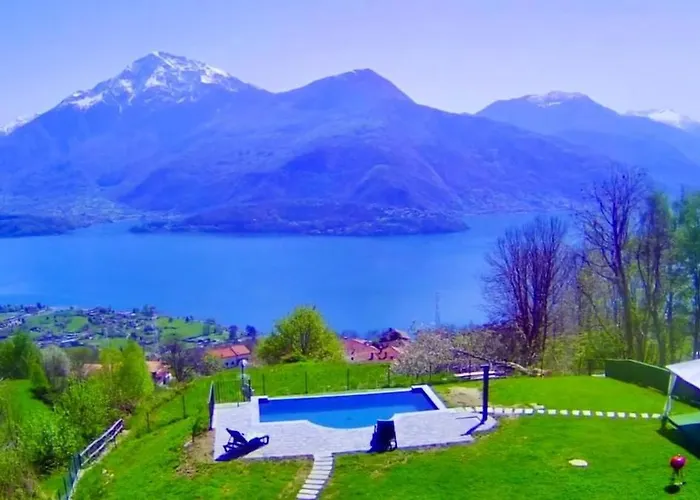 Stazzona, Casa A Punta, Vista Meravigliosa シャレー *