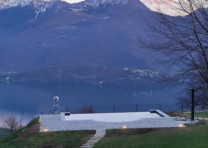 Stazzona, Casa A Punta, Vista Meravigliosa シャレー