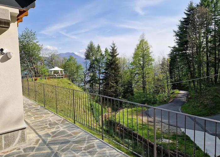 シャレー Stazzona, Casa A Punta, Vista Meravigliosa